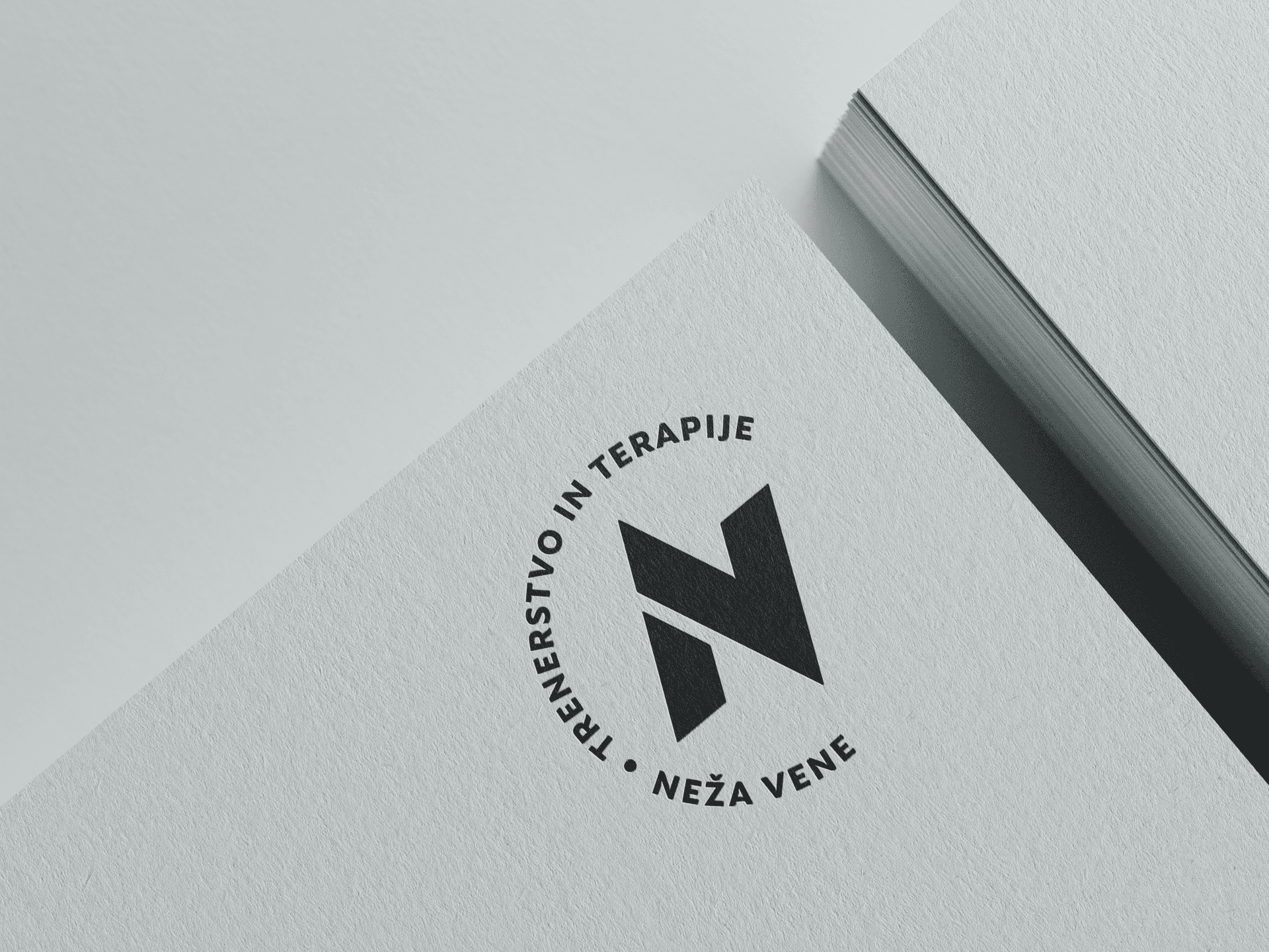 Neza Vene's logo on a Subway billboard